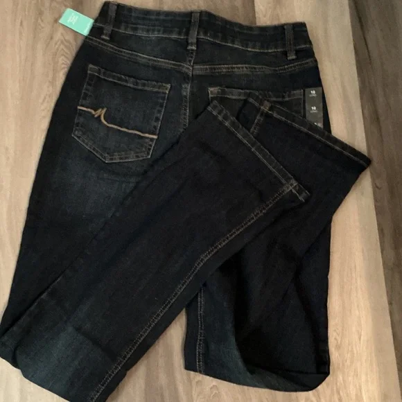 Maurices Dark Blue Boot Cut Jeans - Picture 7 of 7